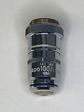 OBJETIVA DE MICROSCÓPIO ZEISS PLANTAPO 100/1.3 OEL 160/- comprar usado  Enviando para Brazil