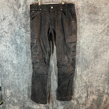 Usado, Calça Iron Workers masculina 36x32 preta acolchoada carga motocicleta resistente forrada comprar usado  Enviando para Brazil