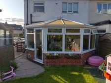 Used white upvc for sale  OTLEY