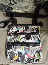 Lesportsac cat print for sale  CAMBRIDGE