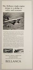 1931 print bellanca for sale  Sterling Heights