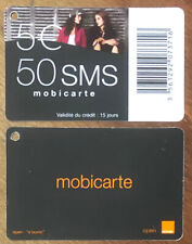 Orange mobicarte sms d'occasion  Expédié en Belgium