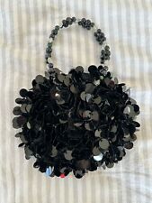 Small black beaded for sale  BRADFORD