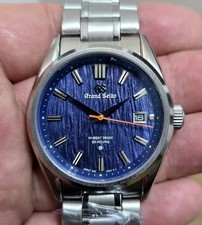 Novo GRAND SEIKO 'Personalizado' Mostrador Azul Ondulado Auto Lake Suwa Edição Limitada comprar usado  Enviando para Brazil