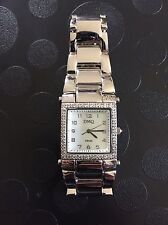 Qvc diamonique watch for sale  LONDON