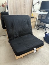 Wooden futon 3ft for sale  ST. ALBANS