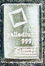 Gram pure palladium for sale  Colbert