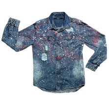 Mens denim jacket for sale  Mount Sinai