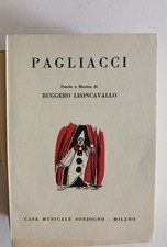 Ruggero leoncavallo pagliacci usato  Venezia