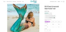 nib fin swimming mermaid for sale  Nashville