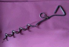 Chrome dog stake for sale  Medway