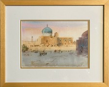 Tableau aquarelle orientaliste d'occasion  Dijon