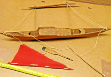 Wood canoe outrigger for sale  HELSTON