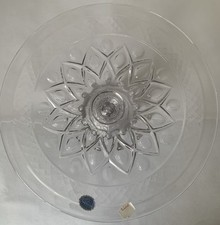Prato de bolo vintage imperial vidro Ohio com pé de bacalhau cabo, usado comprar usado  Enviando para Brazil