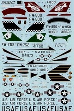 Usado, Adesivos Xtradecal/Microscale 1/72 F-100A F-100C Super Sabre USAF Coreia/Vietnã comprar usado  Enviando para Brazil