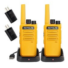 Walkie-talkies de longo alcance rádio bidirecional Retevis RT68 para adultos, robusto (pacote com 2) comprar usado  Enviando para Brazil