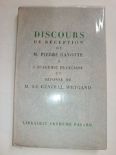 Academie francaise discours d'occasion  Gençay