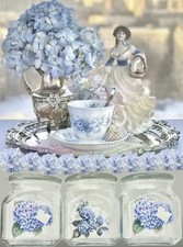 Floral decorative jars for sale  Lemont