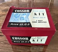 Cossor watt amplifier for sale  MARTOCK