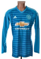 CAMISA DE FUTEBOL MANCHESTER UNITED 2018/2019 GOLEIRO ADIDAS S comprar usado  Enviando para Brazil