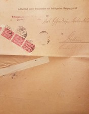 Stettin faltbrief postgelaufen gebraucht kaufen  Vallendar