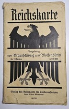 Reichskarte braunschweig wolfe gebraucht kaufen  Lennestadt