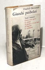 Friedrich durrenmatt giuochi usato  Milano