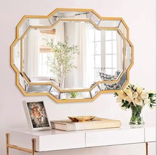 Gold wall mirror for sale  Wellington
