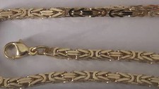 Königskette 4x4mm gold gebraucht kaufen  Peine