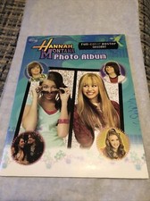 Używany, Hannah Montana Miley Cyrus Photo Album Activity Book Poster Inside Great Shape na sprzedaż  Wysyłka do Poland
