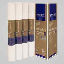 4x Erfurt EcoVlies EV 150 Variovlies 25x0,75m Glattvlies 75m² (1,19€/1qm) comprar usado  Enviando para Brazil