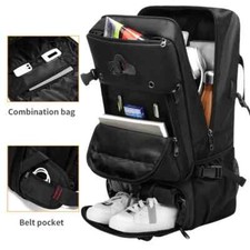 Mochila masculina de negócios escola expansível bolsa USB laptop grande capacidade à prova d'água comprar usado  Enviando para Brazil