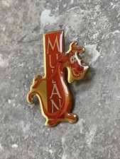 PIN CRACHÁ BANDEIRA DRAGÃO DISNEY MULAN MUSHU HTF PIN comprar usado  Enviando para Brazil