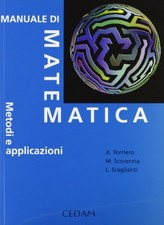 Manuale matematica metodi usato Manuale matematica metodi usato  Sesto San Giovanni