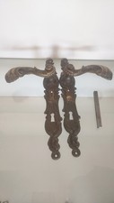 Coppia maniglie ottone usato  Piacenza