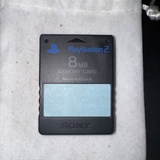 Cartão de memória preto Sony Playstation 2 PS2 original fabricante de equipamento original 8 MB autêntico SCPH-10020 comprar usado  Enviando para Brazil