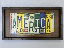 License plates wall for sale  Terre Haute
