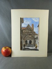 Aquarelle auxerre vieille d'occasion  Chevannes