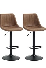 Homcom bar stools for sale  EGHAM