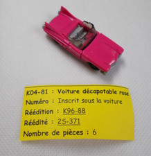 Kinder voiture décapotable d'occasion  Royan