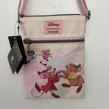 Bolsa tiracolo ajustável Loungefly Disney Cinderela passaporte NOVA comprar usado  Enviando para Brazil
