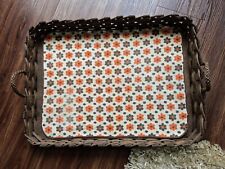 Vintage flechttablett korb gebraucht kaufen  Schifferstadt