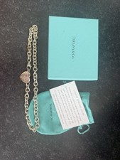 Tiffany heart tag for sale  WATFORD