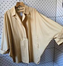 Blazer-jaqueta vintage anos 80 SEMPER feminina oversized bege algodão manga 7/8 tamanho 40 comprar usado  Enviando para Brazil