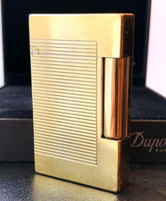 S.T. Isqueiro a gás Dupont Gold Line 2 dourado sem caixa ignição confirmada sem vazamentos de gás comprar usado  Enviando para Brazil