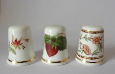 Three hammersley thimbles for sale  WORCESTER