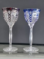Vintage überfang weinglas gebraucht kaufen  Königswinter