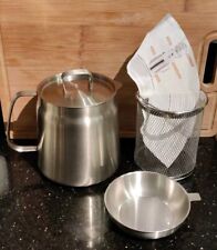 Stainless steel deep for sale  PETERSFIELD