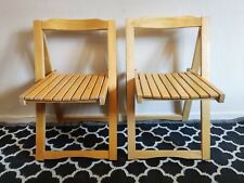Chaises pliantes bois d'occasion  Aurillac