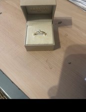 Goldring 375 diamant gebraucht kaufen  Fröndenberg/Ruhr